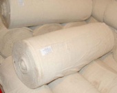 Холстопрошивное полотно ш. 150 см х 50 м/рул 200г/м2 белое Холстопрошивное полотно ш. 150 см х 50 м/рул 200г/м2 белое