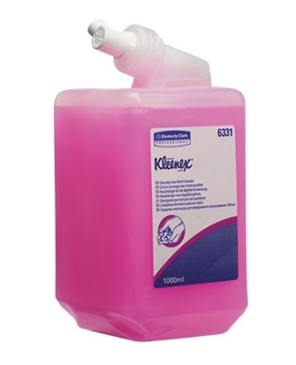 Мыло Кimberly-Сlark Kleenex 6331 для повседневного использования, розовое картридж 1л.*6 шт/уп
