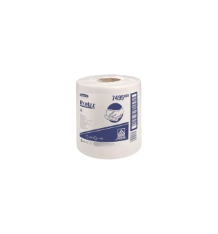 protirochnyj-material-kimberly-clark-wypall-l10-7495-dlya-legkikh-zagryaznenij-v-rulone-s-centralnoj